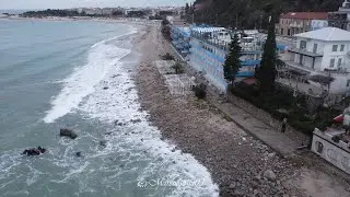 Dopo il ciclone Harry sulla spiaggia di Soverato (CZ) 22-01-2026