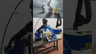 #Esab&Yaskawa Robotic Welding Mig 4004iw U82 Weldcloud  TBI Torch Set  8mm Carbon Steel  PF