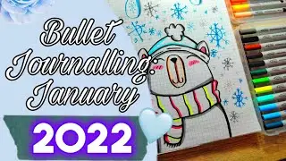 Starting a BULLET JOURNAL for the FIRST TIME!?!| January 2022✨