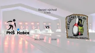 PKŠ Košice vs. KK Rimavská Sobota - Dorast východ 3.kolo