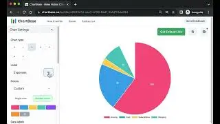 Notion Finance Tracker Guide: How to add a piechart in Notion