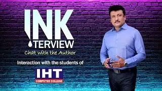 INKTERVIEW - Chat with the Author | Interaction with the students of IHT Institute of Hard Skills