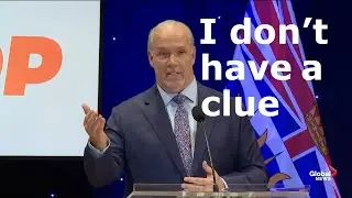 Premier Horgan debate gaffe: &ldquo;I didn&rsquo;t see colour&rdquo;