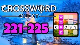 CROSSWORD QUEST level 221 222 223 224 225