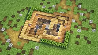 Minecraft | How to Build an Underground House (Easy Tutorial) | CODE: #21