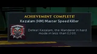 1.58.2 Solo Kezalam | Necromancy | Master Speed Achievement