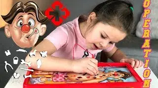 Operation Game with Doctor Cards and Classic Ailments - Yana and Toys