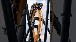 Batman The Ride at Six Flags Great Adventure #rollercoaster #amusementpark