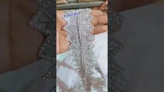 bhut khubsurat Stone work lace design#shorts #youtubeshorts #fashion