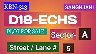 Sector-A : D18-ECHS : Street #5  corn | plot for Sale #echs  #plotsforsale  #plotforsale #islamabad
