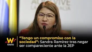 &ldquo;Tengo un compromiso con la sociedad&rdquo;: Sandra Ram&iacute;rez tras negar ser compareciente ante la JEP