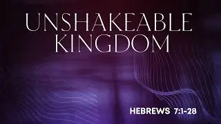 Mar 26, 2023 | Hebrews  7:1-28 | Craig Allen