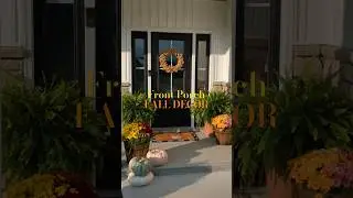 Simple, Clean, & Modern Minimal Autumn Front Porch Decor #falldecor #autumndecor #frontporchdecor