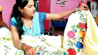Bedsheet Ka Painting Design | चादर का पेंटिंग डिजाईन 