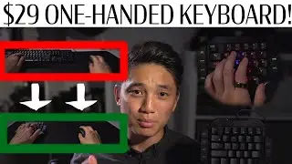 Should You Switch To A $29 One-Handed Keyboard For Gaming? I Did! Never Going Back! Red Thunder K50