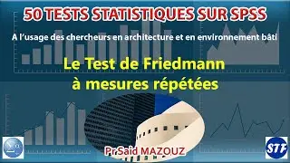 Le test de Friedman à mesures répétées