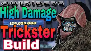 Outriders WorldSlayer - GOD like DAMAGE Trespasser Build  | FIREPOWER Trickster Build