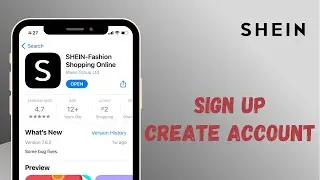 Sign Up Shein | Create Shein Shopping Account