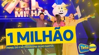 ELA GANHOU 1 MILH&Atilde;O DE REAIS NO PALCO DO SBT | PAINEL DO X NO PROGRAMA SILVIO SANTOS (07/12/2025)