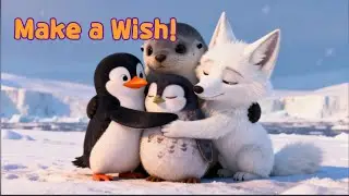 Penguin's Friendship Wish ✨ | Magic Crystal Song for Kids | Arctic Adventure