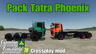 Pack Tatra Phoenix / FS25 crossplay mod