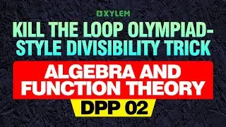 No 3-Cycle for Integer Polynomials | RMO-Style Proof from INMO 1986 : DPP02 | Xylem Maths Olympiad