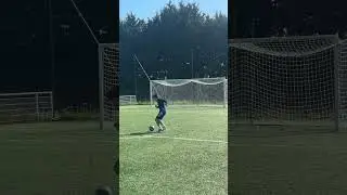 Satisfying Finish and Sound 😮&zwj;💨 #asmr #football #goal #soccer #footballskills #satisfying