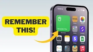 Эта НОВАЯ комбинация клавиш для iPhone ОТЛИЧНО помогает при потере памяти!
