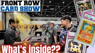 This SEALED Pokemon Grail Was Just OPENED… Front Row | Pokemon Card Show 