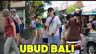 WALK AROUND UBUD FROM THE ARJUNA STATUE TO THE MONKEY FOREST