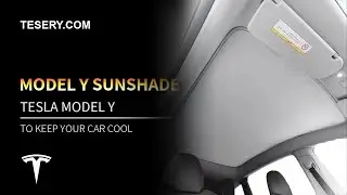 Tesla Model Y Accessories | Tesla Model Y Sunshade from Tesery.com
