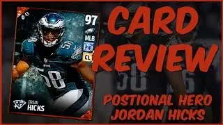 MUT 17 Card Review | Positional Hero Jordan Hicks Gameplay + Card Review
