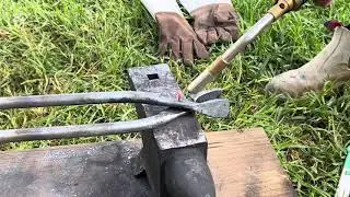 Making Beginner Blacksmith Tongs