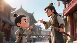 【成语典故- 分道扬镳】#animation #art #中国 #文化 #automobile #anime #ai #成语