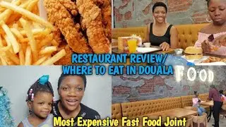 Visiting the Most Expensive Fast Food Joint in Douala|| Where to Eat in Douala Cameroon Ep