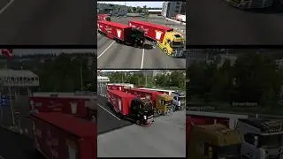 African Elite Drivers Take Over ETS2  Precision Convoy Challenge💪🚛🔥#ets2 #truck
