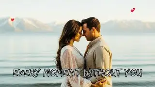 💖 Every Moment Without You 💖 | Romantic Love Ballad (Lyric Video) | The Pain of Love