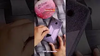 DIY BTS💜💜 Mobile Cover Painting😱#shorts #craftwithsunshine #ytshorts #diy #bts