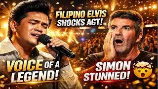 Filipino Sings Elvis on AGT &mdash; Simon Cowell Couldn&rsquo;t Believe His Voice 🤯🎤
