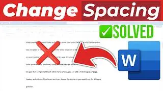 How to Change the Spacing Between Lines in Word (EASY)