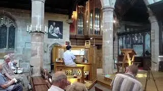 Buxtehude Toccata and Fugue in F played by Christopher Beaumont