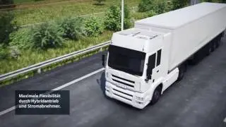 Siemens eHighway - L&ouml;sung f&uuml;r den elektrifizierten Stra&szlig;eng&uuml;terverkehr