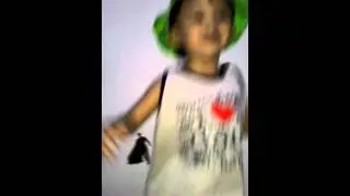 Kevin 32months old (profound hearing loss) sings 