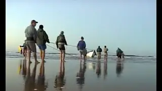 Document&aacute;rio de 2010 sobre a pesca da tainha nas praias da Jaguaruna - Santa Catarina - Brasil