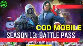 COD Mobile Season 13 Battle Pass First Look !! Official Update Gameplay #CODM