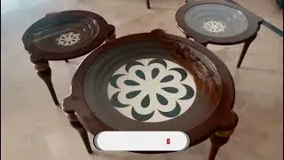 Turkish Center Table | Wooden Center Table Design | by THE HOME BOX | Center Table Design