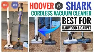 SHARK vs Hoover Cordless Stick Vacuum Comparison
