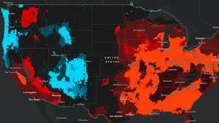 Particulate Matter (PM2.5) in the United States between 1998 and 2016