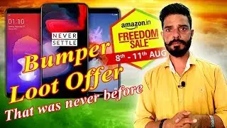 Amazon Freedom Sale 2019 Bumper Loot Offer | Samsung, Redmi, Realme Smartphone @ Unbelievable Price