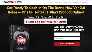 Covert Shirt Store Ver2 Partners Video April Launch
